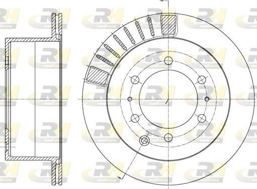 Roadhouse 61713.10 - Спирачен диск vvparts.bg