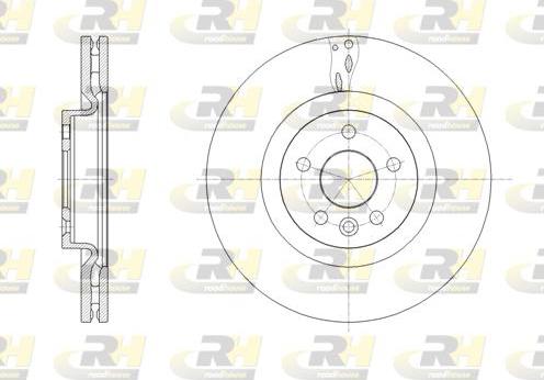 Roadhouse 61786.10 - Спирачен диск vvparts.bg