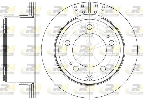 Roadhouse 61735.10 - Спирачен диск vvparts.bg