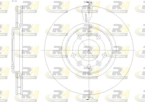 Roadhouse 61776.10 - Спирачен диск vvparts.bg