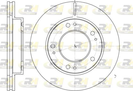 Roadhouse 6893.10 - Спирачен диск vvparts.bg