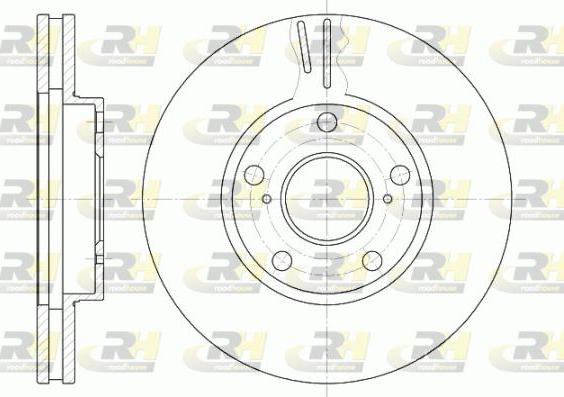 Roadhouse 6842.10 - Спирачен диск vvparts.bg