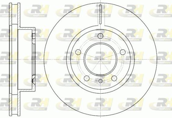 Roadhouse 6802.10 - Спирачен диск vvparts.bg