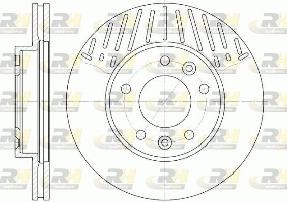 Roadhouse 6885.10 - Спирачен диск vvparts.bg