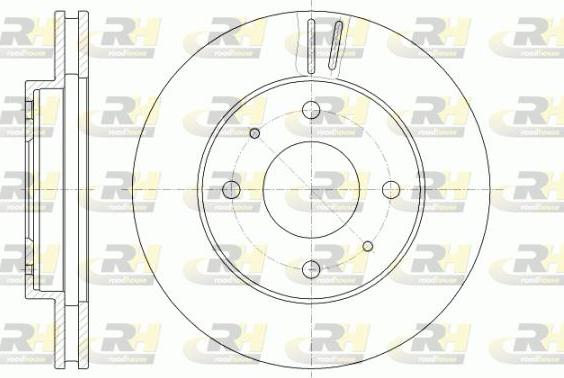 Roadhouse 6394.10 - Спирачен диск vvparts.bg