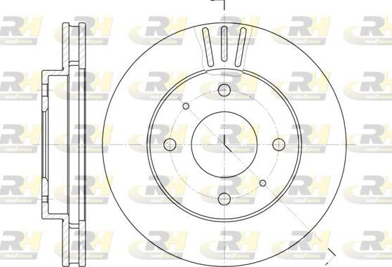 Roadhouse 6394.11 - Спирачен диск vvparts.bg