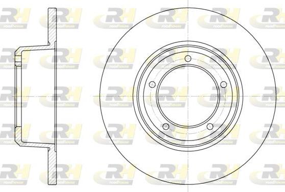 Roadhouse 6341.00 - Спирачен диск vvparts.bg