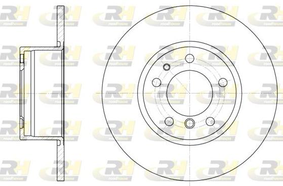 Roadhouse 6347.00 - Спирачен диск vvparts.bg