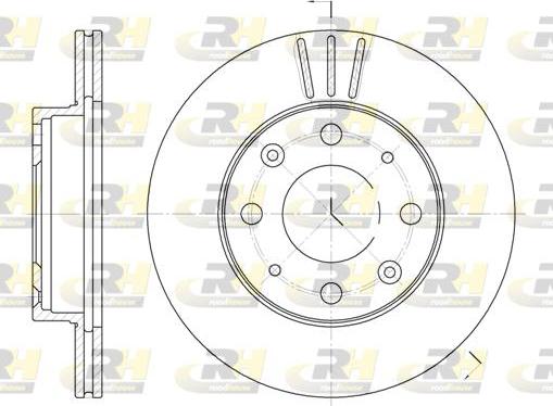 Roadhouse 6368.10 - Спирачен диск vvparts.bg