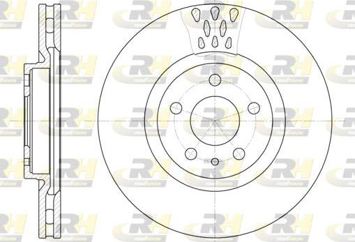 Roadhouse 6305.10 - Спирачен диск vvparts.bg