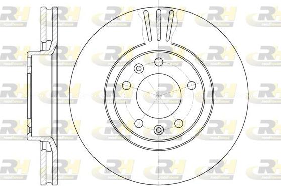 Roadhouse 6307.10 - Спирачен диск vvparts.bg