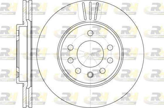 Roadhouse 6319.10 - Спирачен диск vvparts.bg