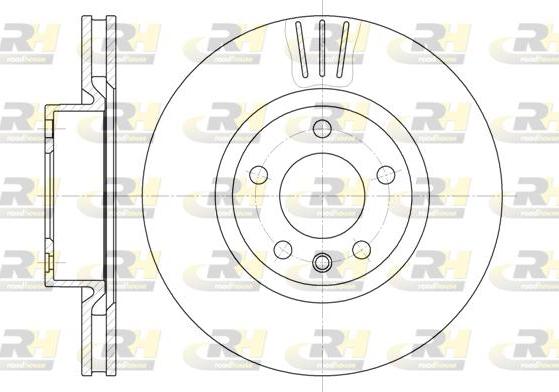 Roadhouse 6339.10 - Спирачен диск vvparts.bg