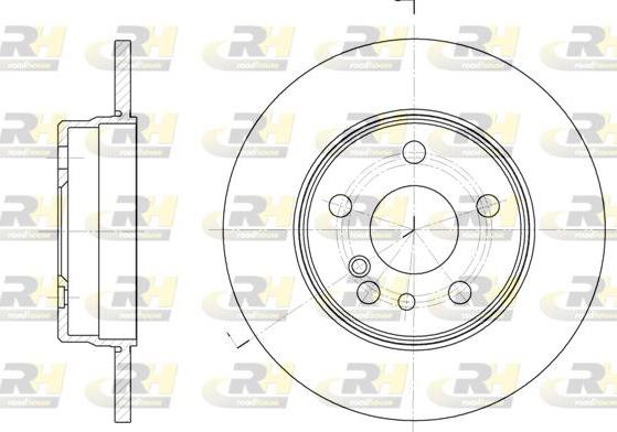 Roadhouse 6332.00 - Спирачен диск vvparts.bg