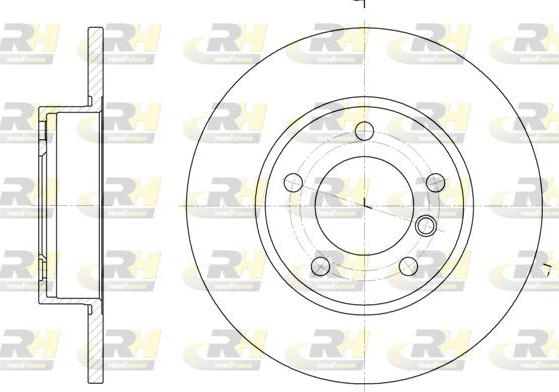 Roadhouse 6323.00 - Спирачен диск vvparts.bg