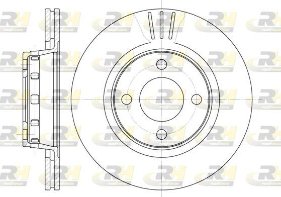 Roadhouse 6295.10 - Спирачен диск vvparts.bg