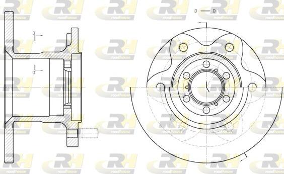 Roadhouse 6290.00 - Спирачен диск vvparts.bg