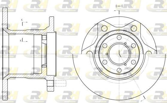 Roadhouse 6243.00 - Спирачен диск vvparts.bg