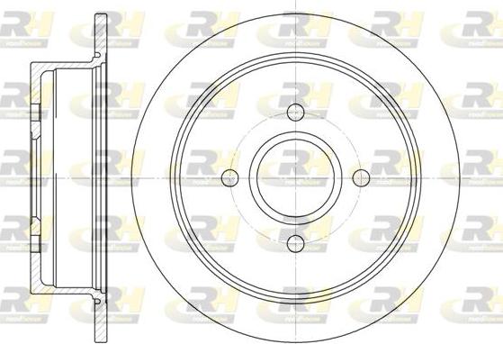 Roadhouse 6250.00 - Спирачен диск vvparts.bg