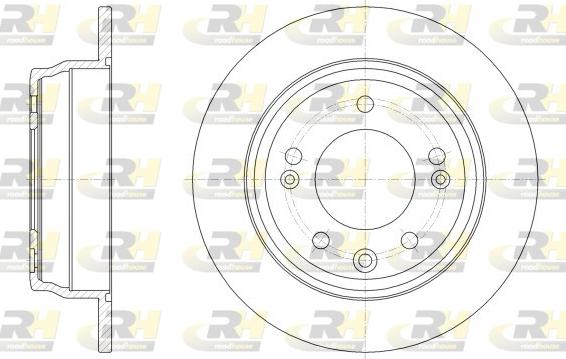 Roadhouse 62517.00 - Спирачен диск vvparts.bg