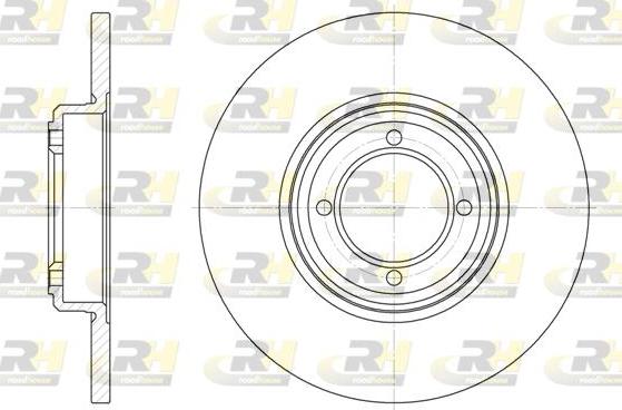 Roadhouse 6261.00 - Спирачен диск vvparts.bg