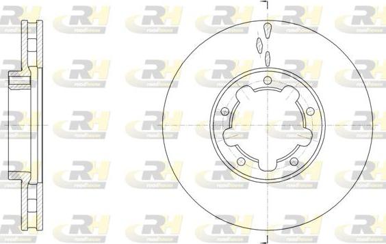 Roadhouse 62091.10 - Спирачен диск vvparts.bg