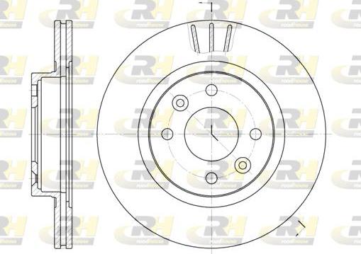 Roadhouse 6204.10 - Спирачен диск vvparts.bg