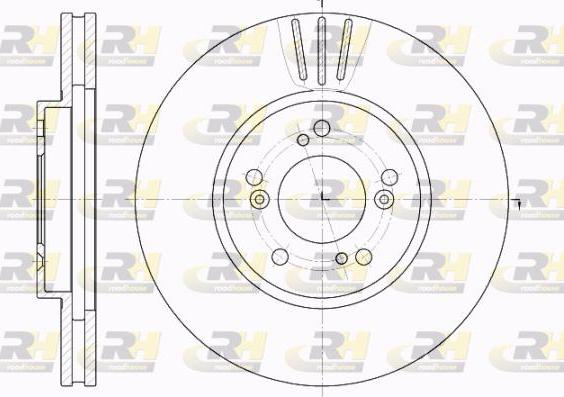 Roadhouse 62031.10 - Спирачен диск vvparts.bg