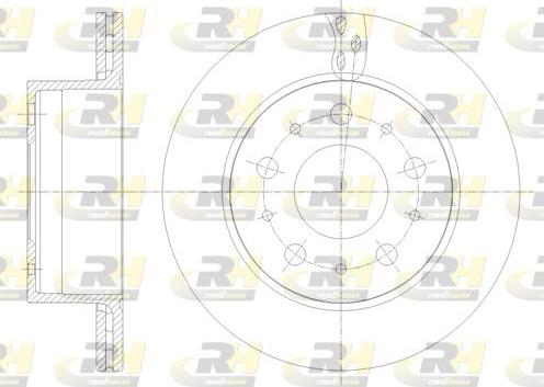 Roadhouse 62109.10 - Спирачен диск vvparts.bg