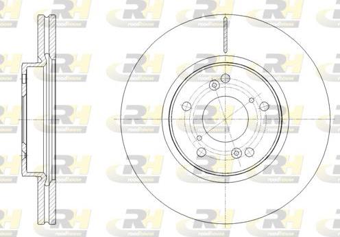 Roadhouse 62108.10 - Спирачен диск vvparts.bg