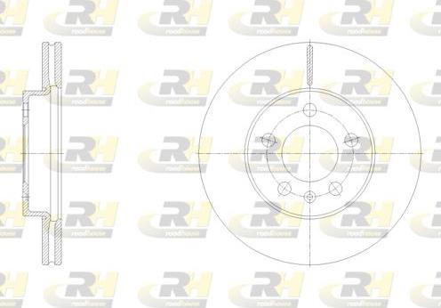 Roadhouse 62119.10 - Спирачен диск vvparts.bg