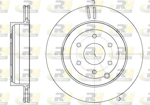 Roadhouse 62135.10 - Спирачен диск vvparts.bg