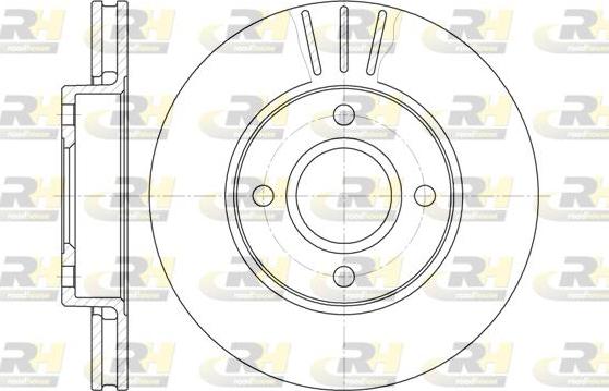 Roadhouse 6213.10 - Спирачен диск vvparts.bg