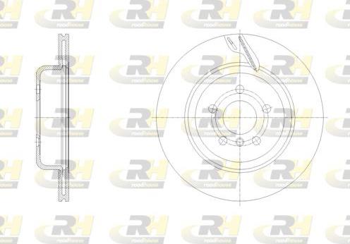 Roadhouse 62128.11 - Спирачен диск vvparts.bg