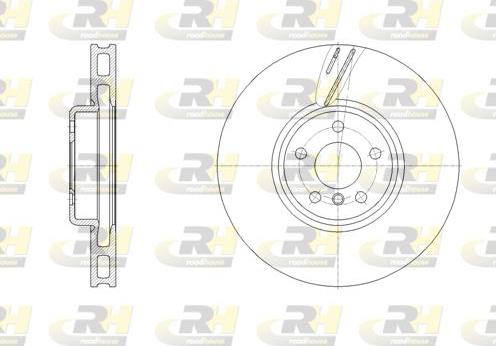 Roadhouse 62127.10 - Спирачен диск vvparts.bg