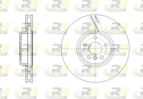 Roadhouse 62127.11 - Спирачен диск vvparts.bg