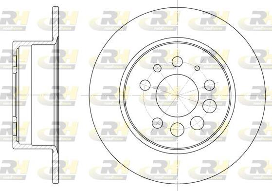 Roadhouse 6283.00 - Спирачен диск vvparts.bg