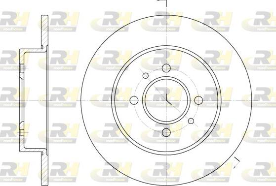 Roadhouse 6239.00 - Спирачен диск vvparts.bg