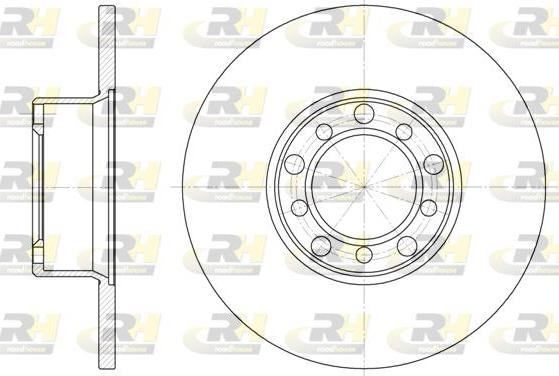 Roadhouse 6272.00 - Спирачен диск vvparts.bg