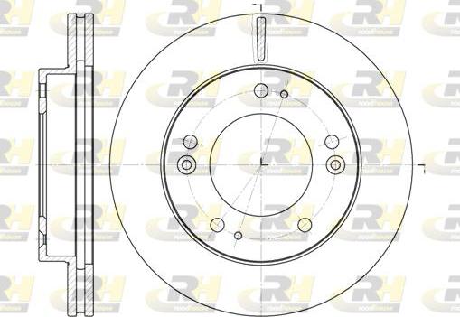 Roadhouse 6790.10 - Спирачен диск vvparts.bg