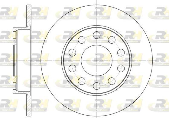 Roadhouse 6753.00 - Спирачен диск vvparts.bg