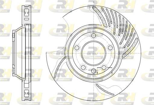 Roadhouse 6769.10 - Спирачен диск vvparts.bg