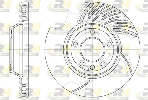 Roadhouse 6769.11 - Спирачен диск vvparts.bg