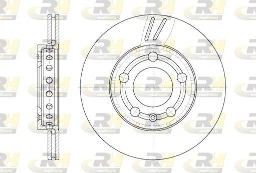 Roadhouse 6709.10 - Спирачен диск vvparts.bg