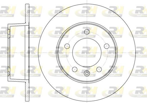 Roadhouse 6735.00 - Спирачен диск vvparts.bg