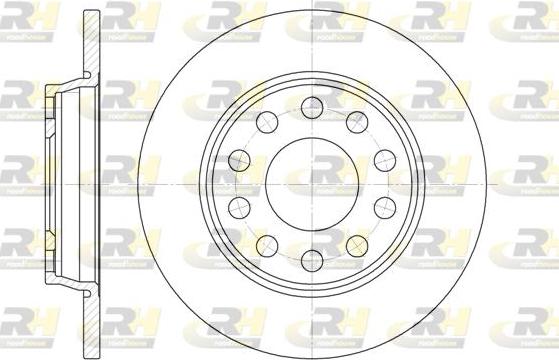 Roadhouse 6731.00 - Спирачен диск vvparts.bg