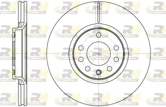 Roadhouse 6729.10 - Спирачен диск vvparts.bg