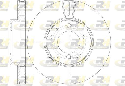 Roadhouse 6778.10 - Спирачен диск vvparts.bg