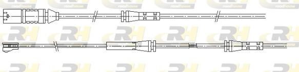 Roadhouse 001203 - Предупредителен контактен сензор, износване на накладките vvparts.bg