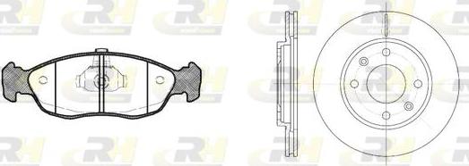 Roadhouse 8461.02 - Спирачен комплект, дискови спирачки vvparts.bg